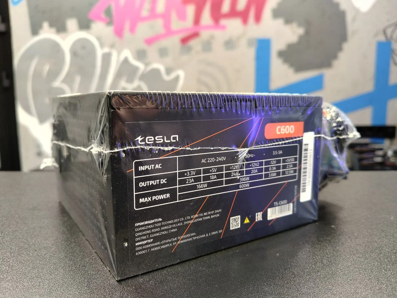 Блок питания 600w Tesla C600 80+ новый - изображение 1