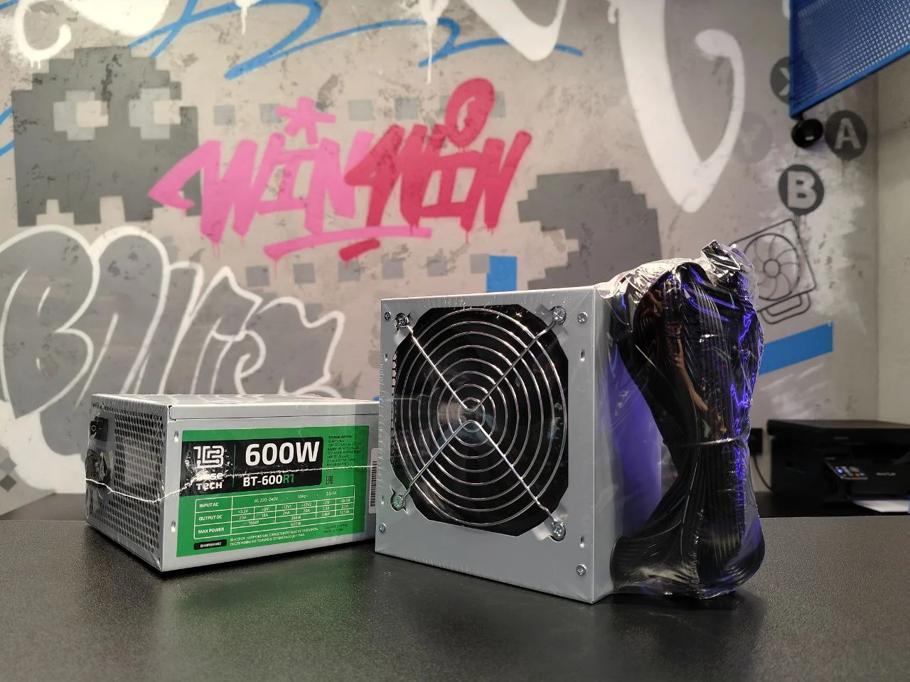 Блок питания 600W BaseTech BT-600R1 - миниатюра 3