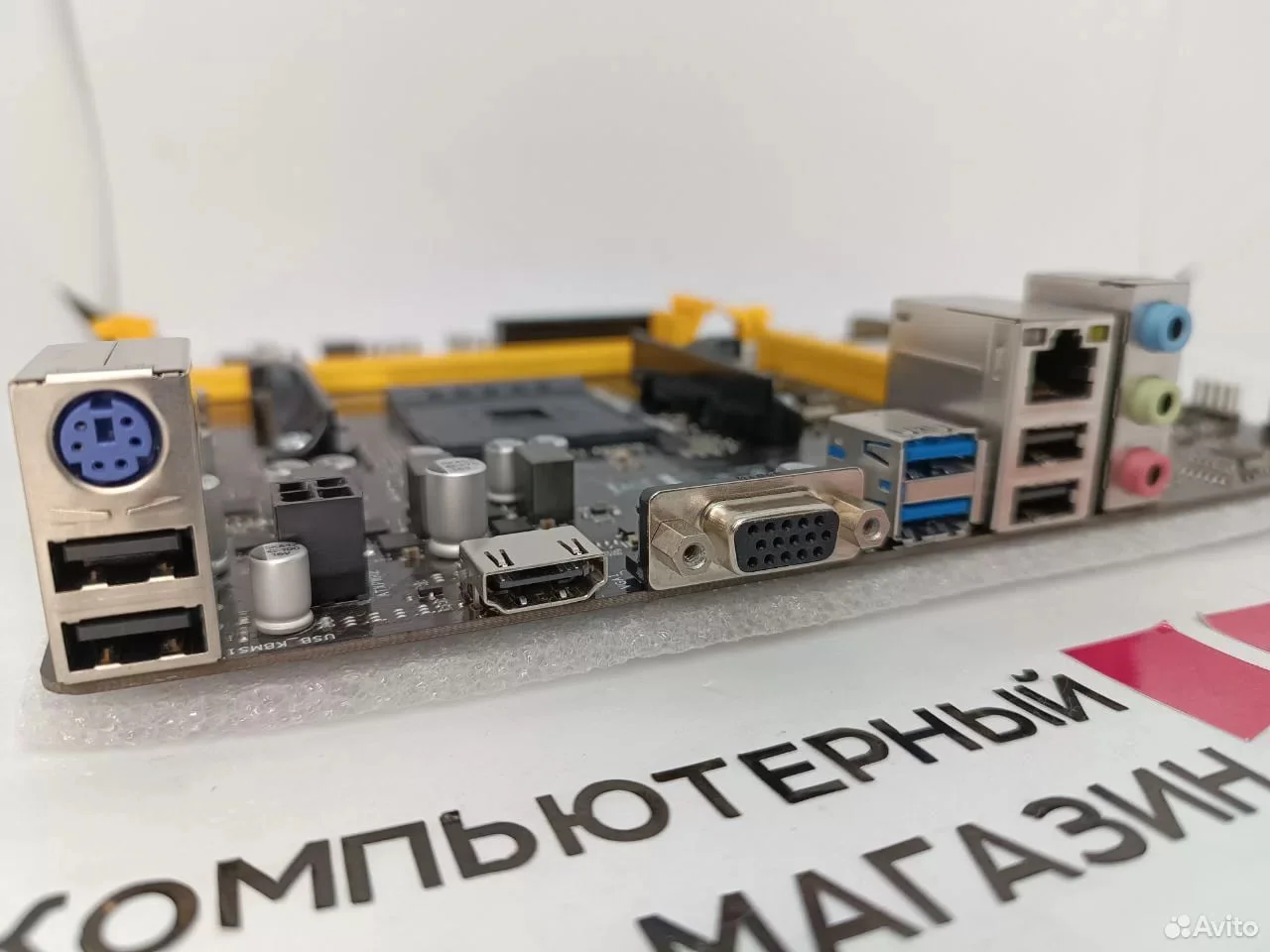 Материнская плата Biostar A320MH ver 6.0 AM4 DDR4 - миниатюра 4