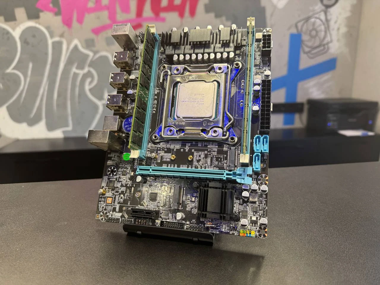Новый комплект Xeon 2670v2/x79 m.2/16gb - миниатюра 6
