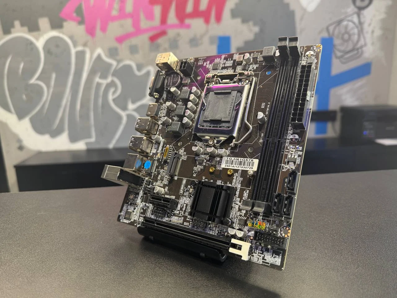 Материнская плата H61M.2 OEM 1155 DDR3 - миниатюра 5