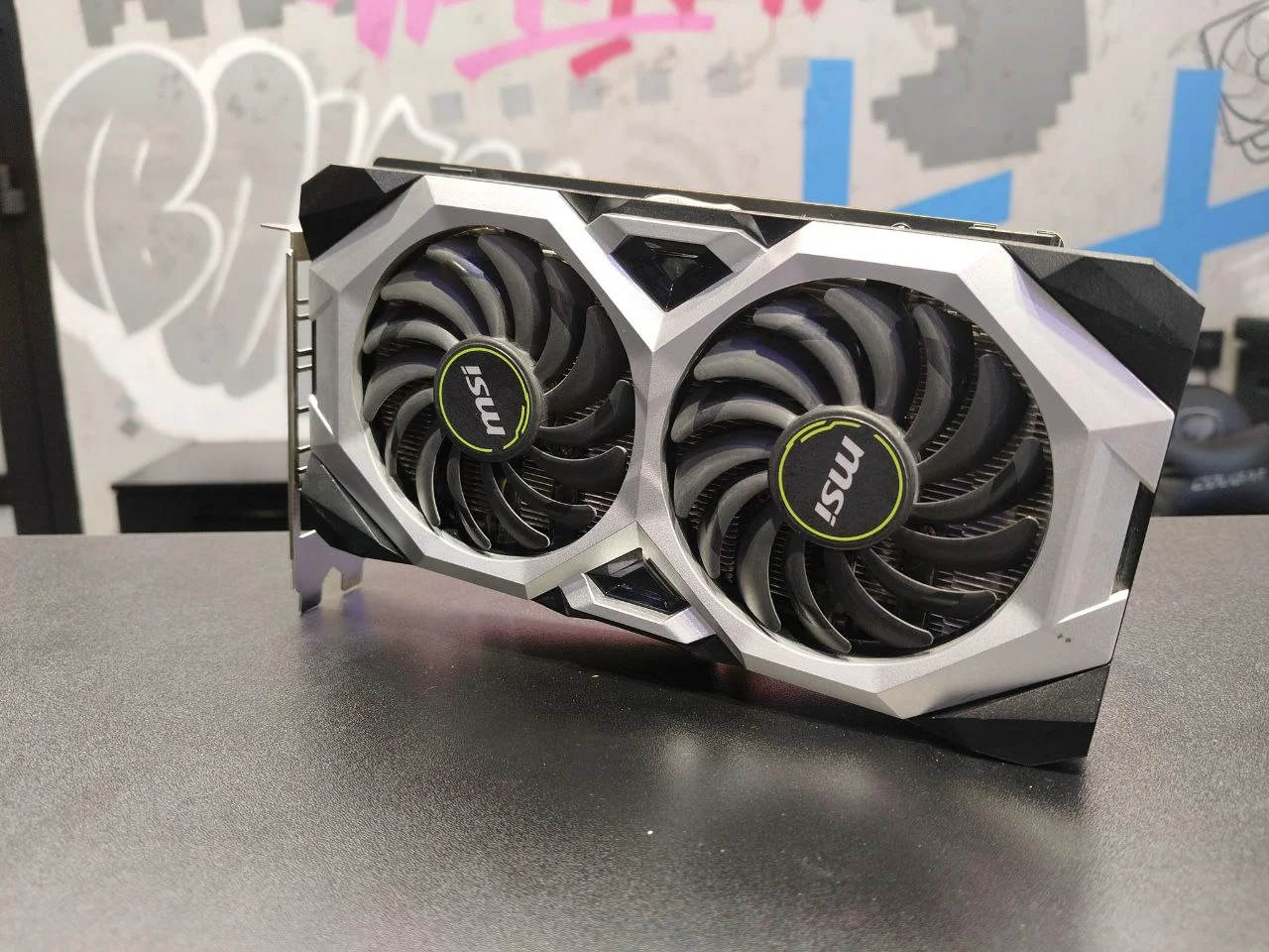 RTX 2060 8gb Super ventus MSI GeForce Видеокарта - миниатюра 2