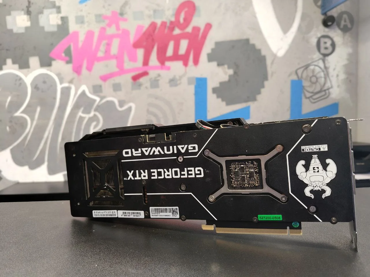 RTX 3070 8Gb Gainward Видеокарта 8pin - миниатюра 4