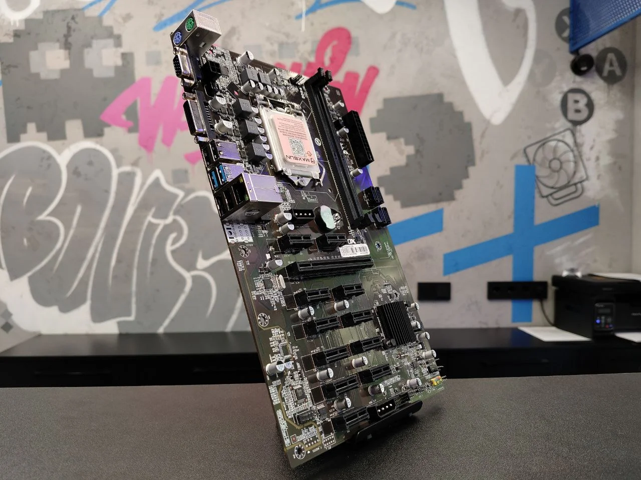 Материнская плата AFOX AFB250-BTC12EX RTL 1151 2DDR4 - миниатюра 2