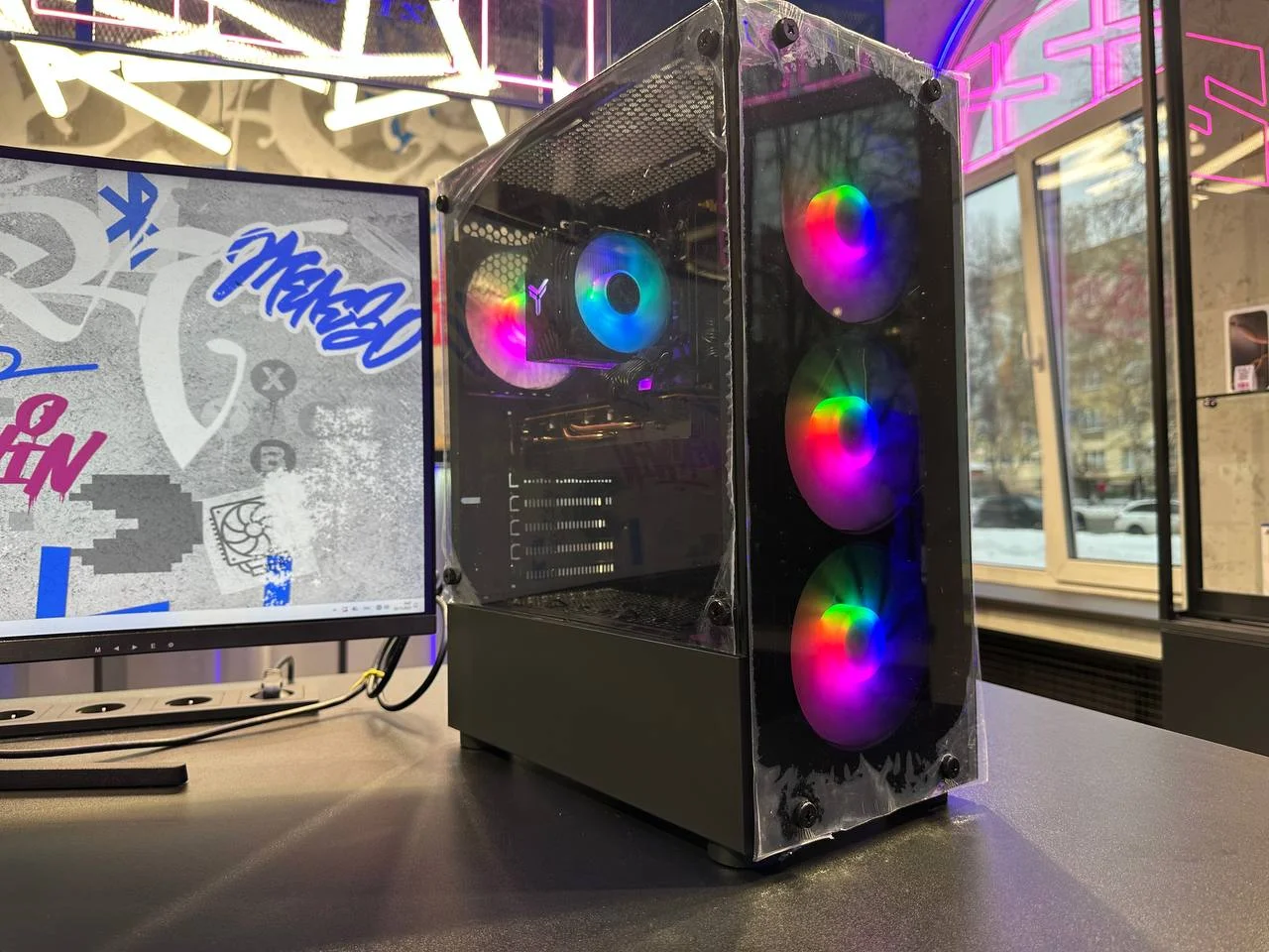 Игровой ПК Ryzen 5 5500, RX 5700 XT, 16Gb, SSD 480Gb - миниатюра 2