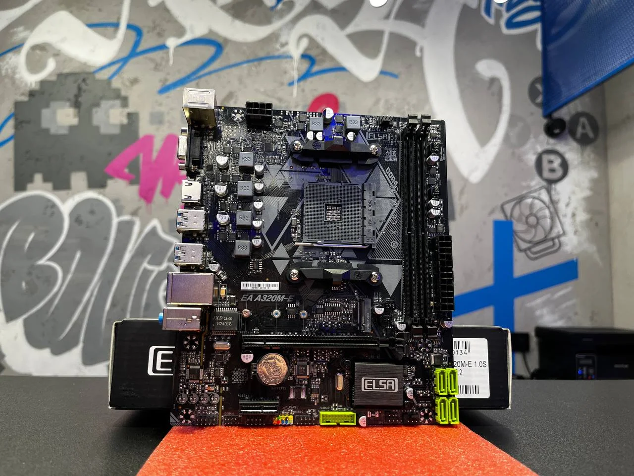Материнская плата Elsa A320M-E AM4 DDR4 - миниатюра 4