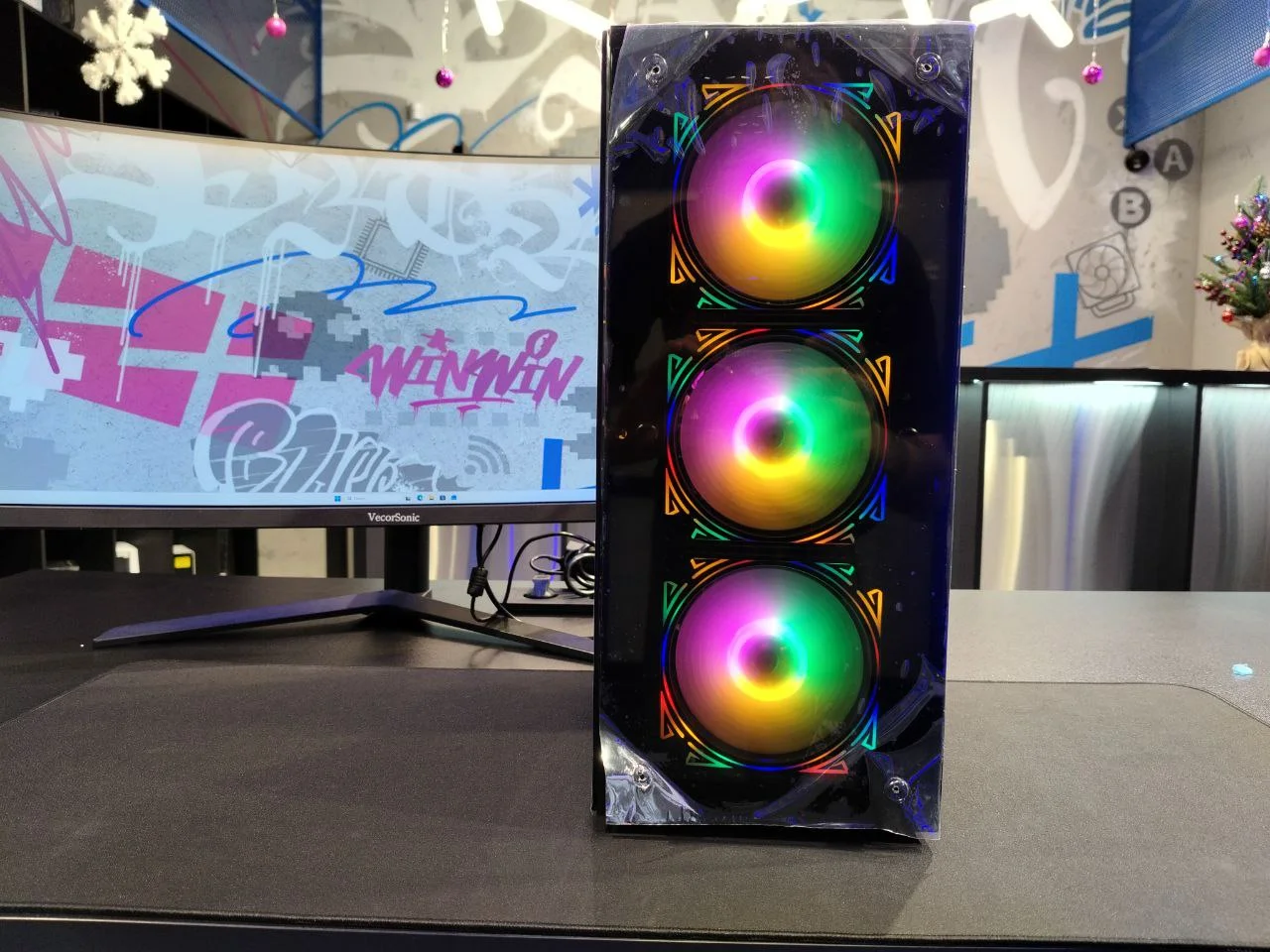 Игровой ПК Ryzen 7 5800X, RX 9060XT, 16Gb, SSD 1Tb - миниатюра 2