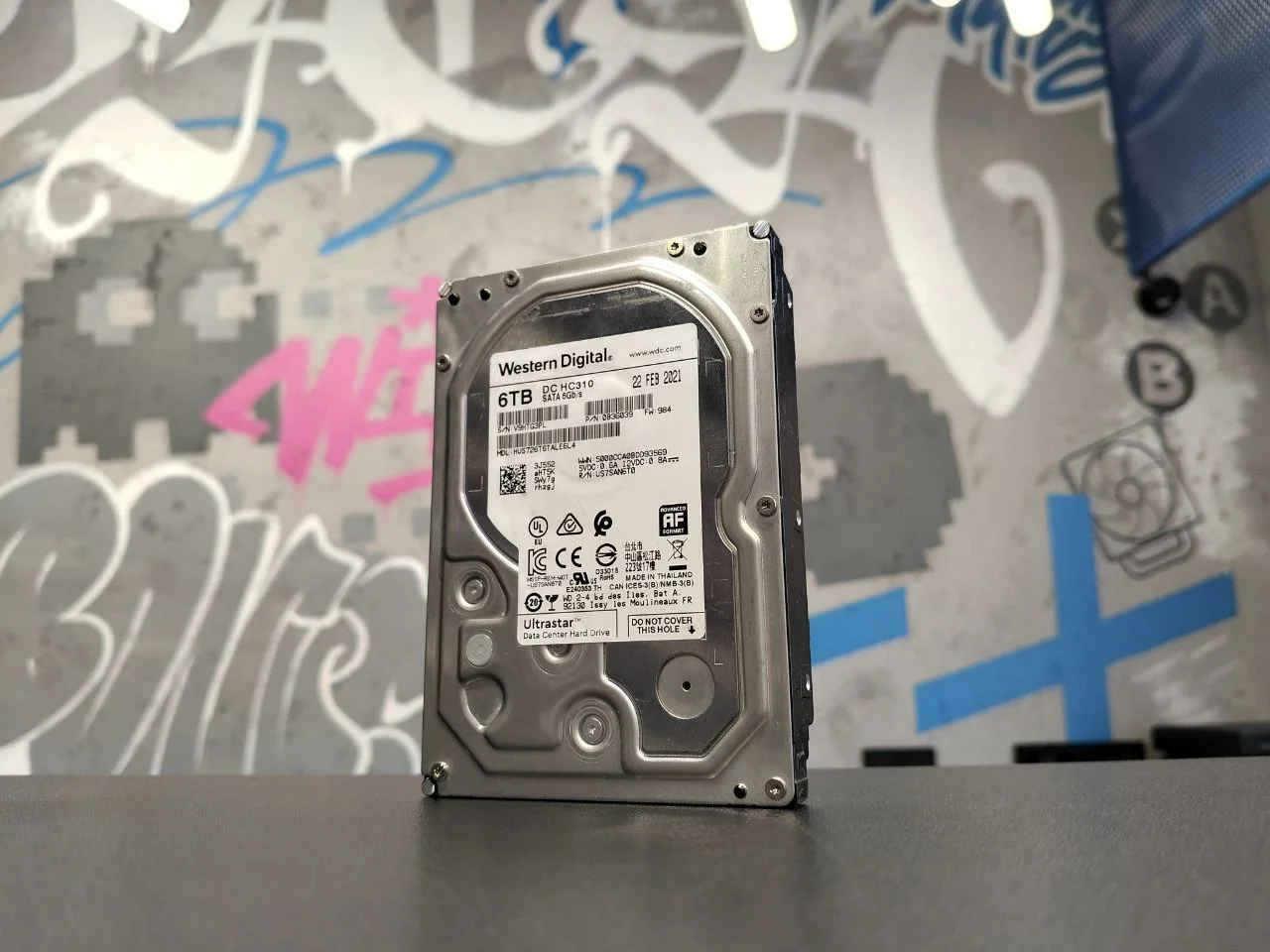 Жесткий диск 6 tb HDD 3.5'' WD, HUS726T6TALE6L4 - миниатюра 2