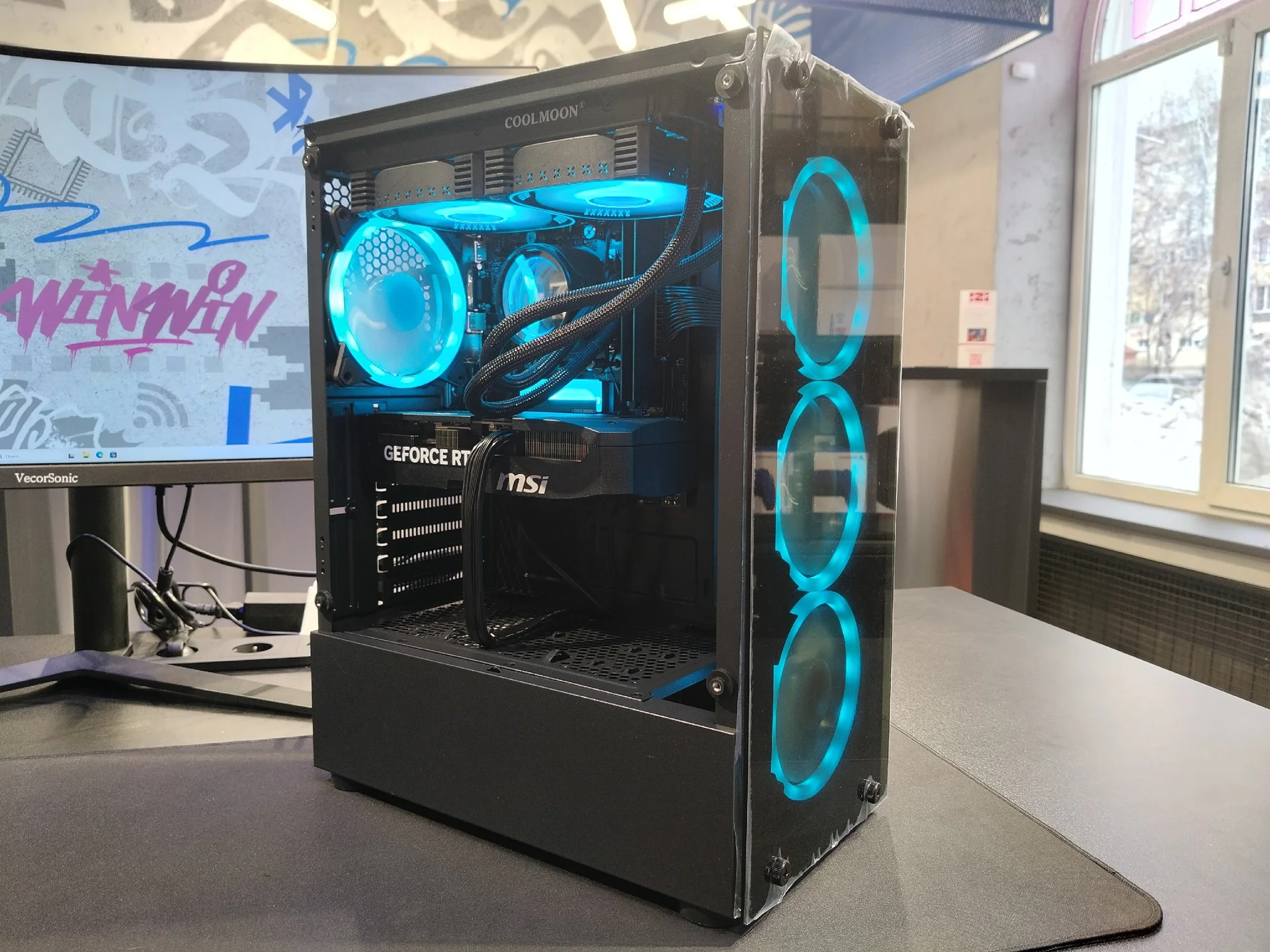 Игровой ПК Ryzen 7 8700F, RTX 5070 12Gb, 32Gb DDR5 - миниатюра 2