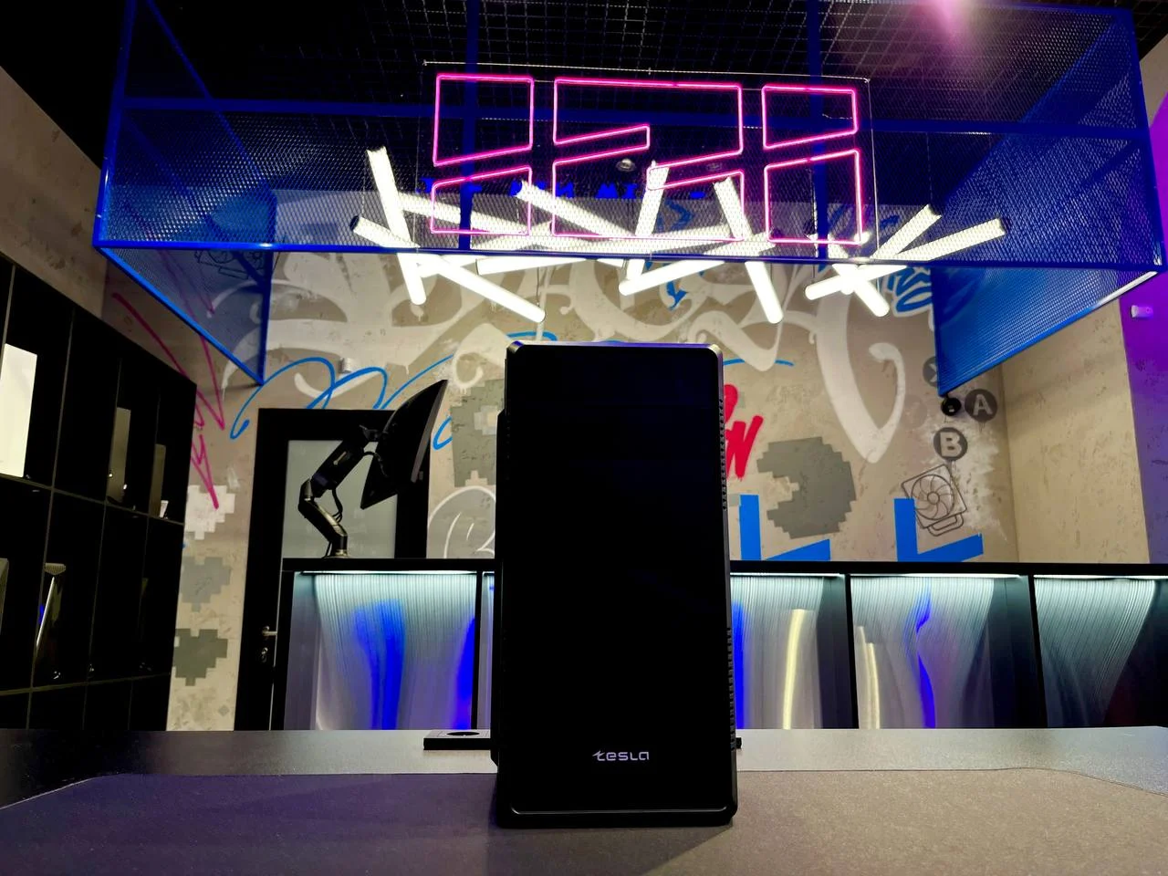 Корпус для пк TESLA 1703BM, MATX, ЧЁРНЫЙ - миниатюра 2