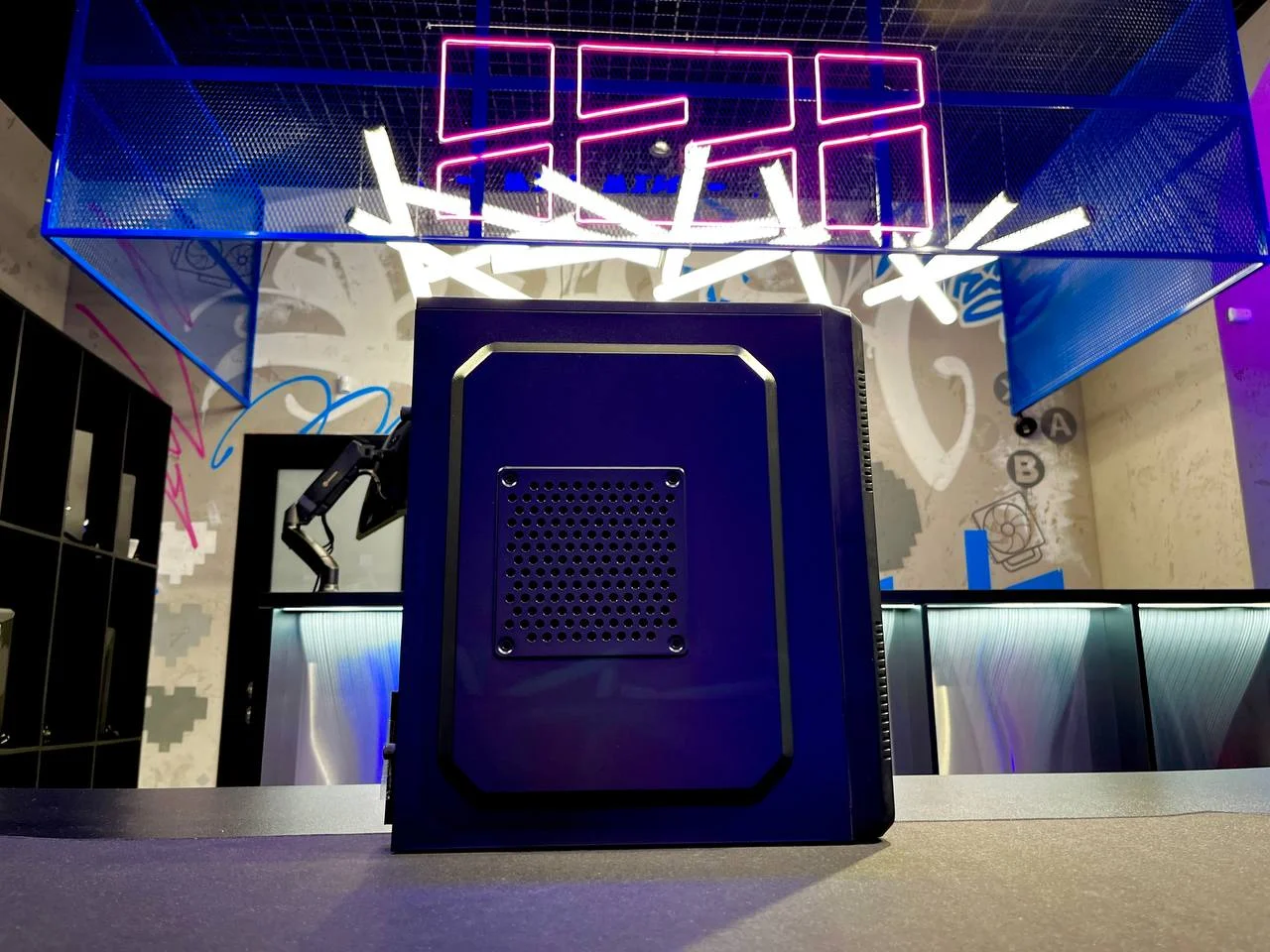 Корпус для пк TESLA 1703BM, MATX, ЧЁРНЫЙ - миниатюра 4