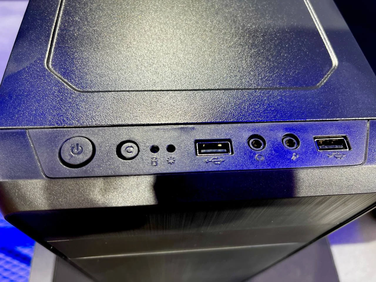 Корпус для пк TESLA 1703BM, MATX, ЧЁРНЫЙ - миниатюра 6