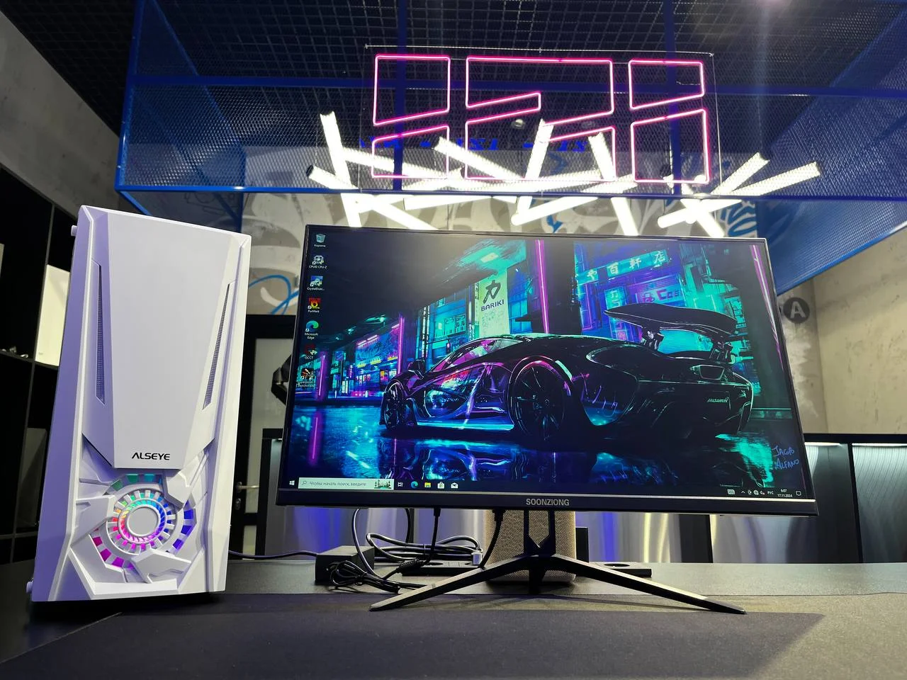 Монитор 27" Soonziong 75гц - миниатюра 2