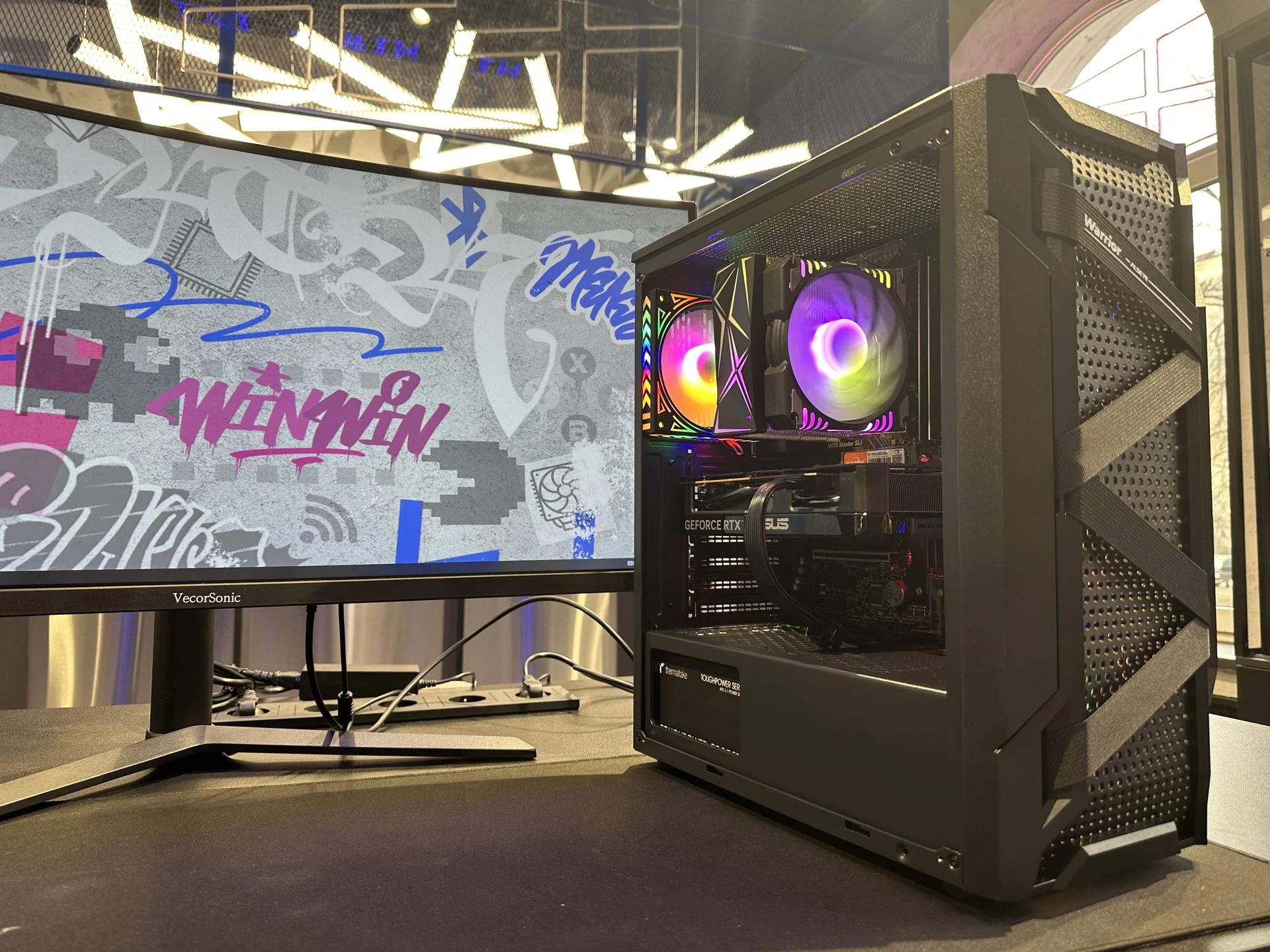 Игровой ПК Ryzen 7 5700X, RTX 5060, 32Gb, SSD 1Tb - миниатюра 2