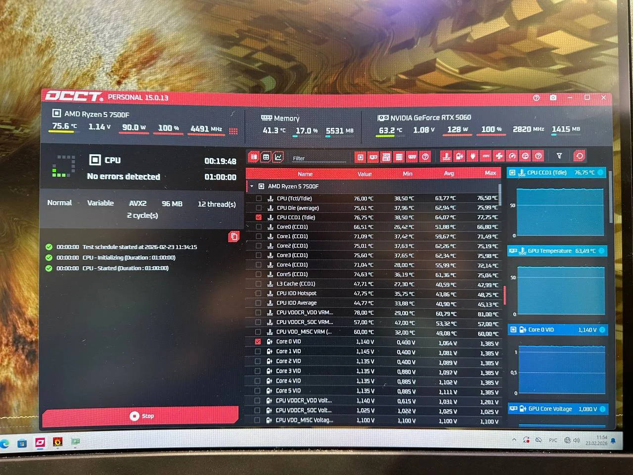 Игровой ПК Ryzen 5 7500F, RTX 5060, DDR5 32Gb, 1Tb m.2 - миниатюра 10