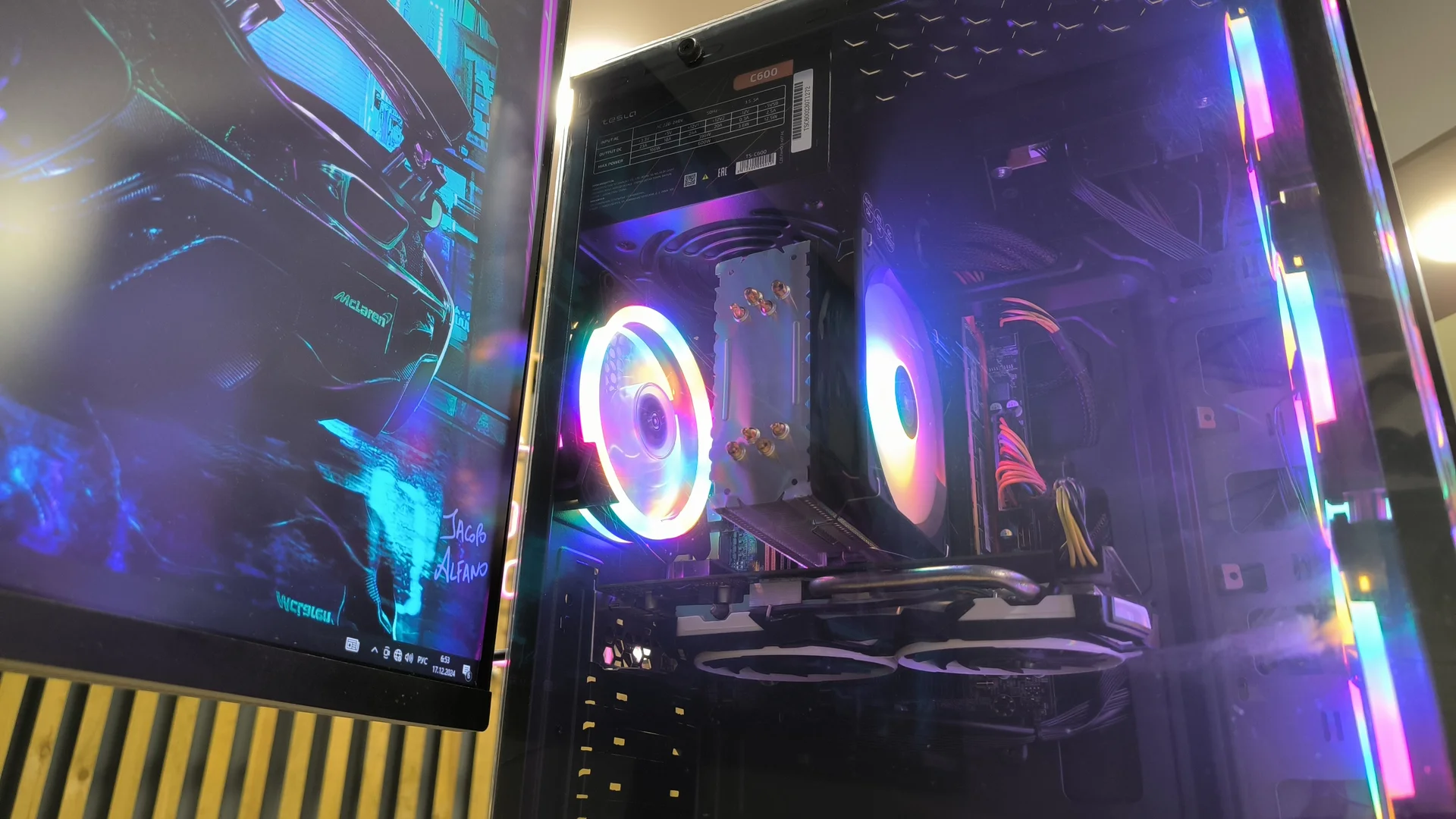 Игровой ПК Xeon 2670v3, RX 570, 16Gb, 480Gb - миниатюра 5