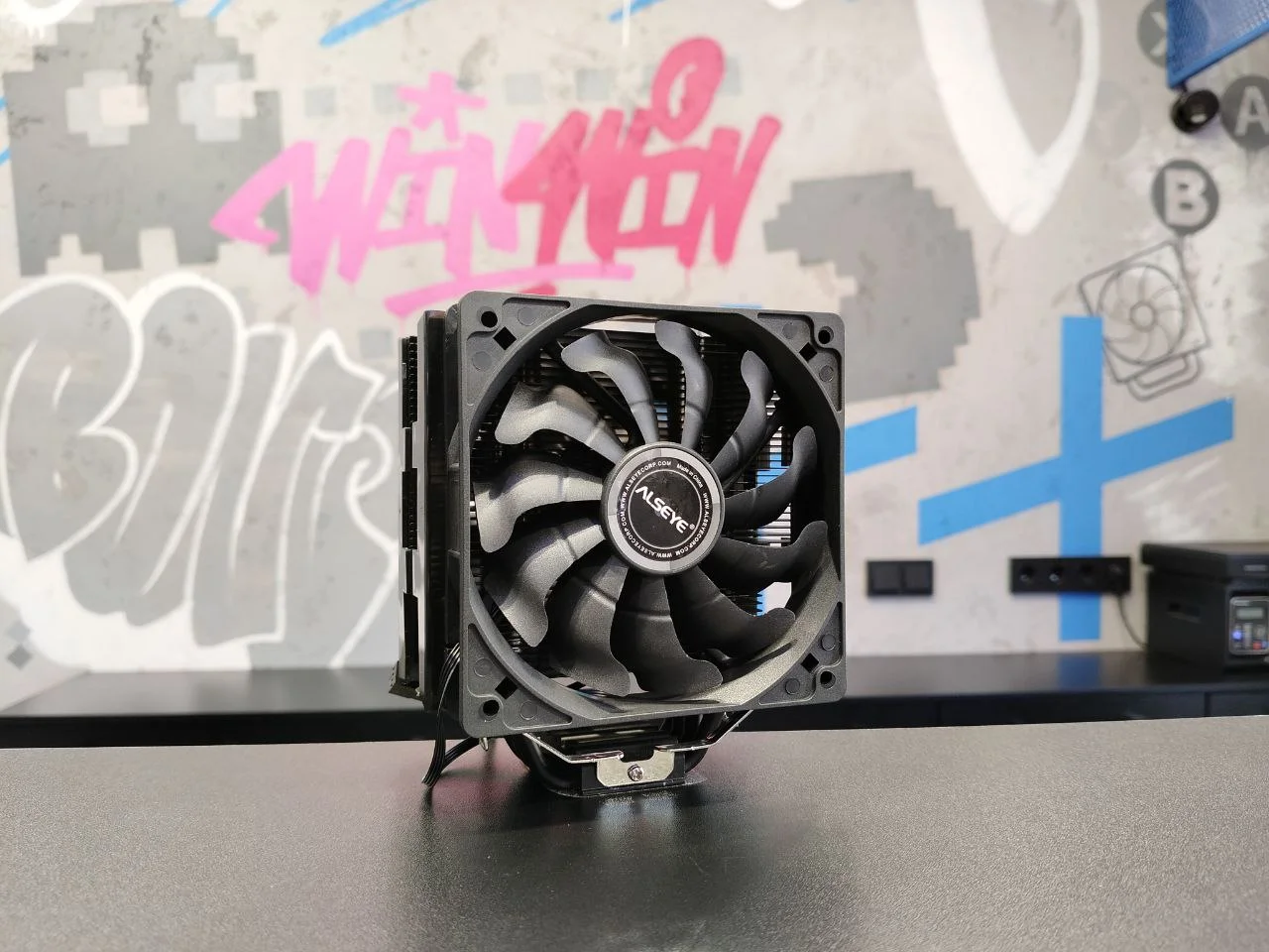 Новый башенный кулер Alseye S120D black tdp160 - миниатюра 5