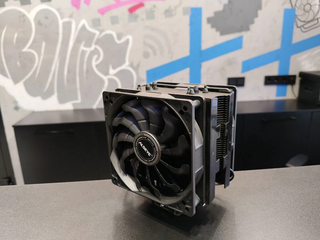 Новый башенный кулер Alseye S120D black tdp160 - миниатюра 7