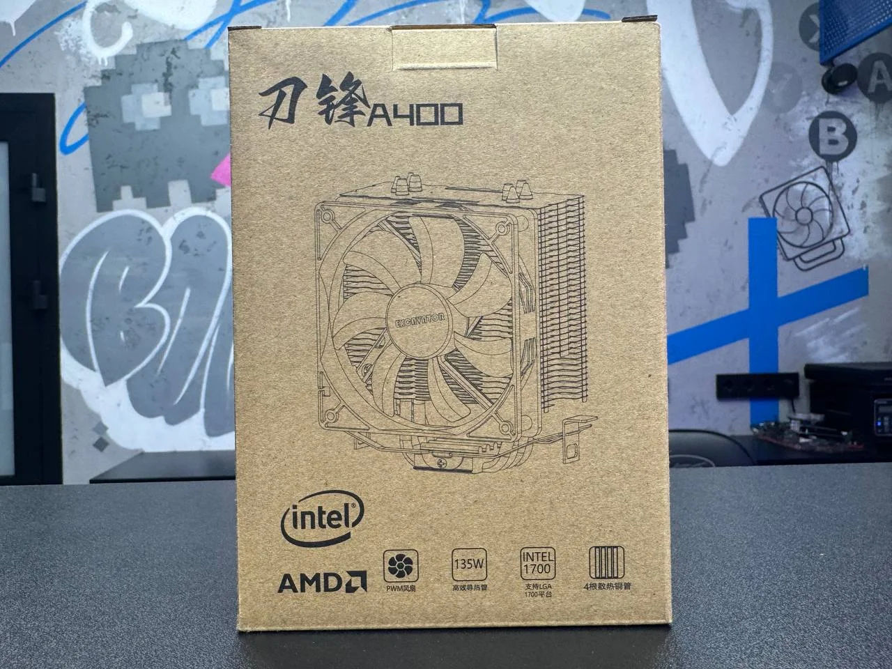 Новый башенный кулер A400 tdp135 - миниатюра 5
