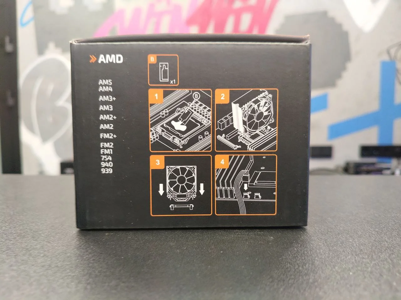 Кулер для процессора TESLA 940 RGB TDP 120w - миниатюра 6