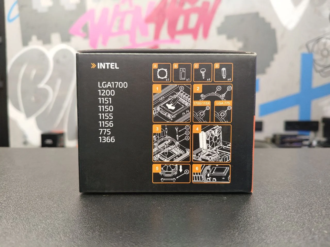 Кулер для процессора TESLA 940 RGB TDP 120w - миниатюра 7