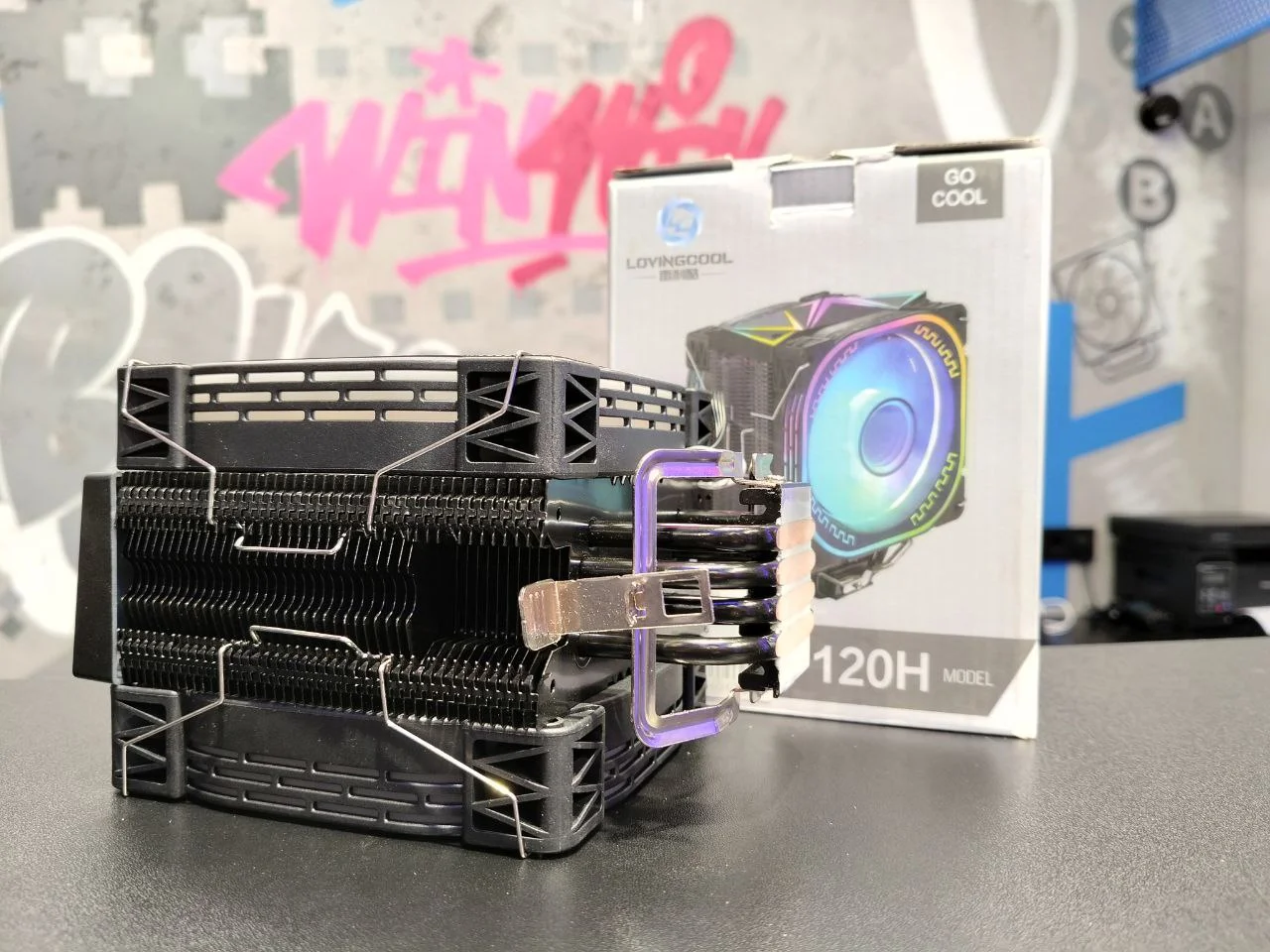 Кулер для процессора Loving Cool 120H TDP 180w - миниатюра 3