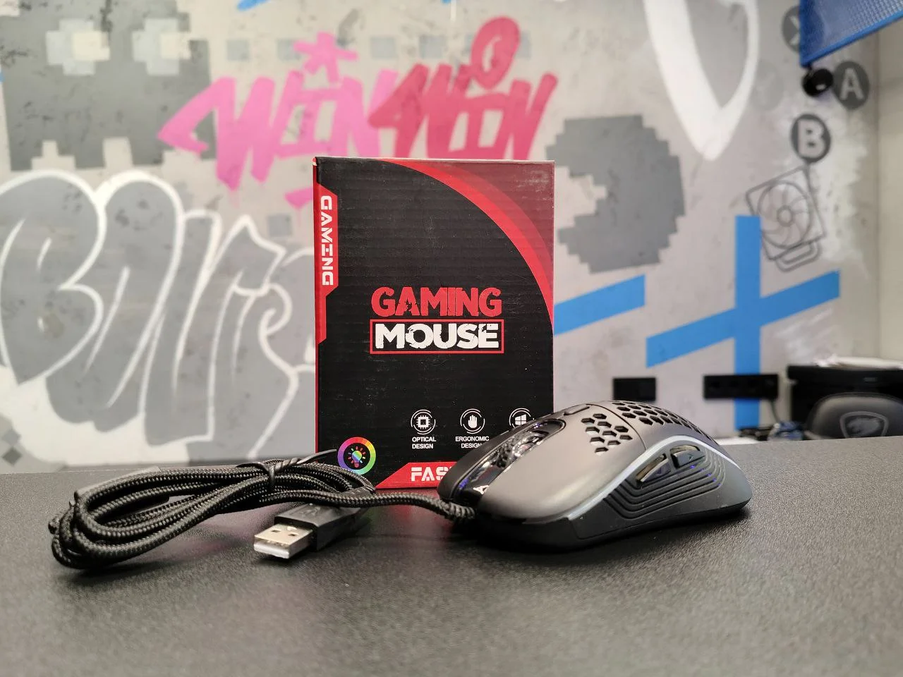 Игровая мышь Colorful Gaming Mouse RGB с перфорацией - миниатюра 2