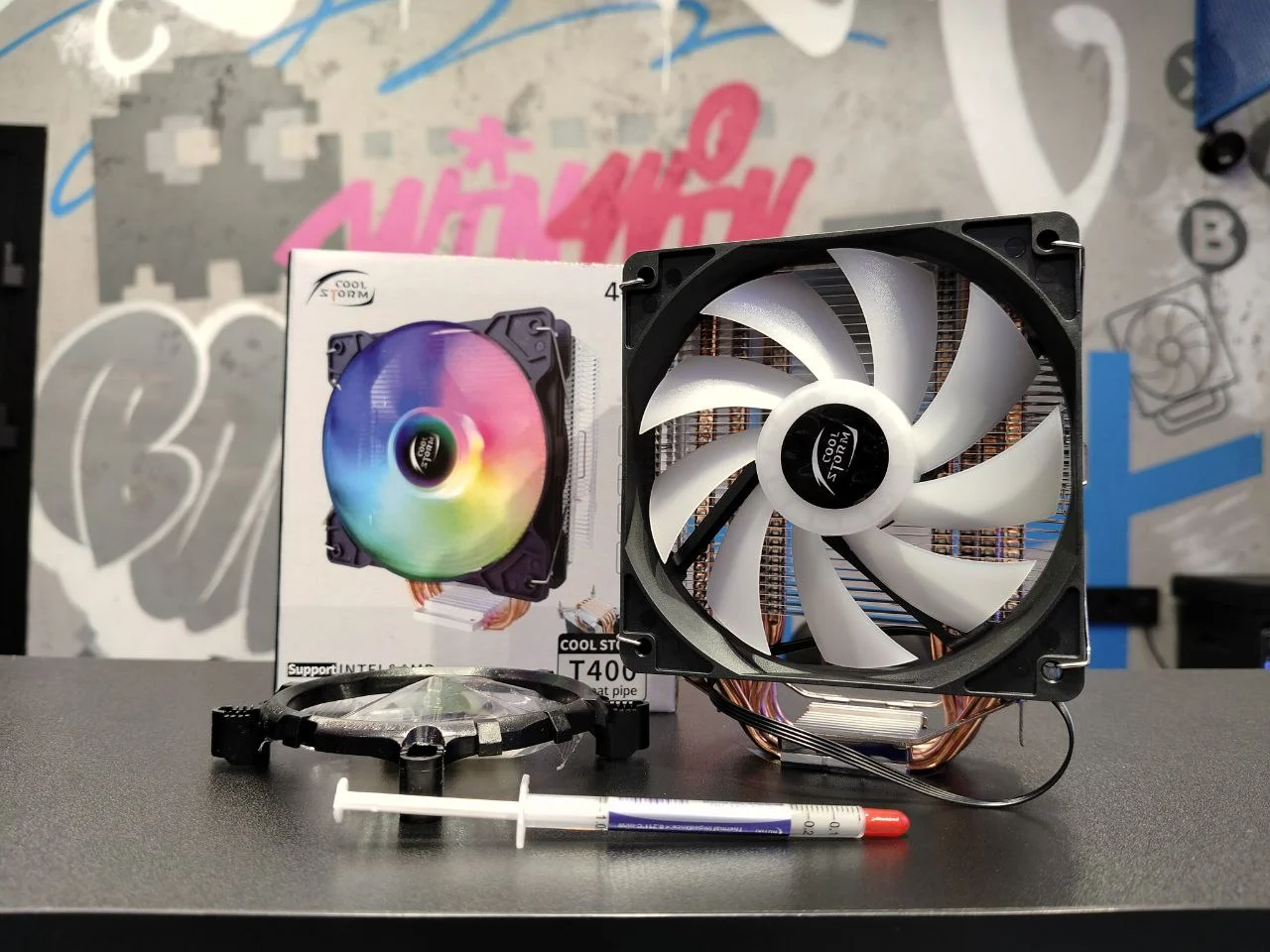 Новый башенный кулер Cool Storm T400 140W RGB - изображение 1