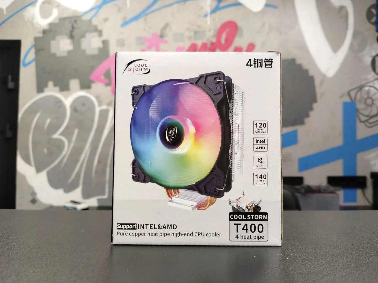 Новый башенный кулер Cool Storm T400 140W RGB - миниатюра 2