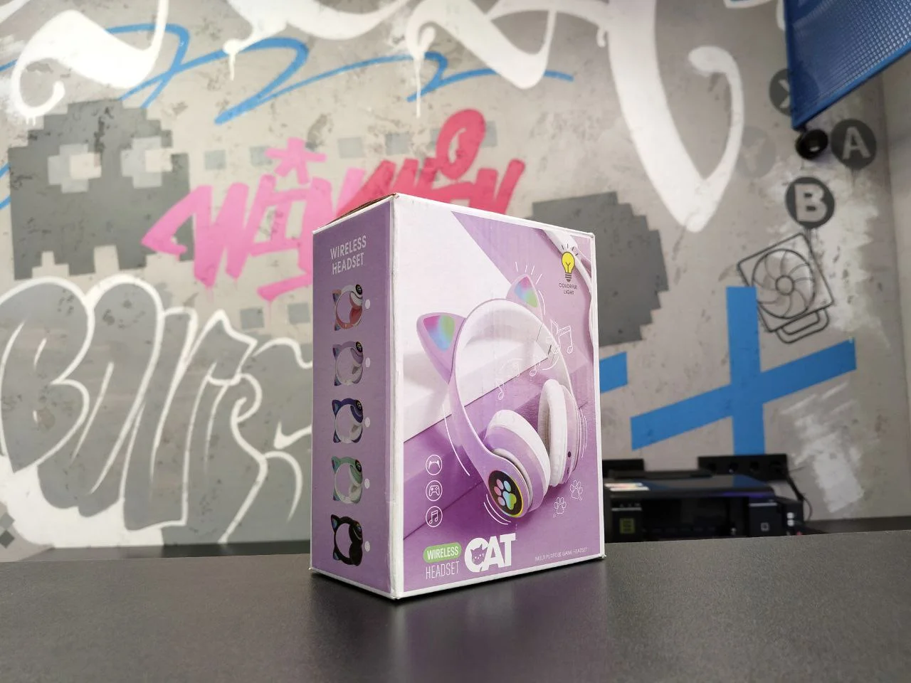 Беспроводные наушники с ушками STN 28 Cat - миниатюра 3