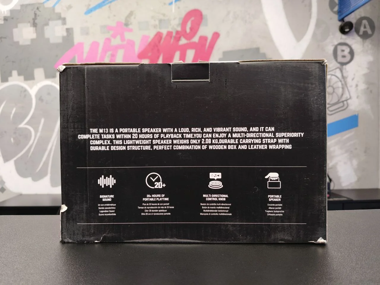 Колонка Marshall M13, портативная, Bluetooth, реплика - миниатюра 3