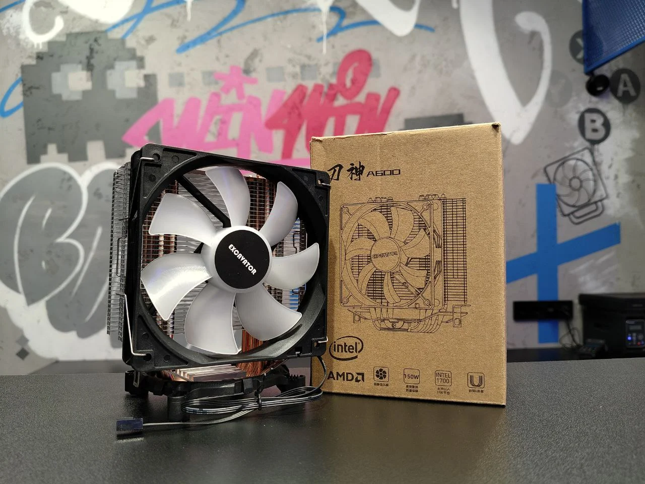 Новый башенный кулер A600 150вт RGB - изображение 1