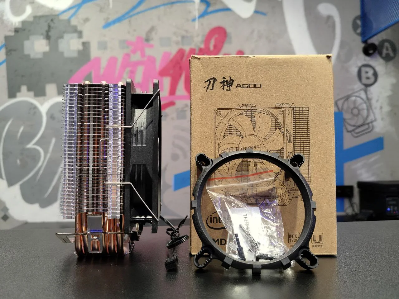 Новый башенный кулер A600 150вт RGB - миниатюра 3