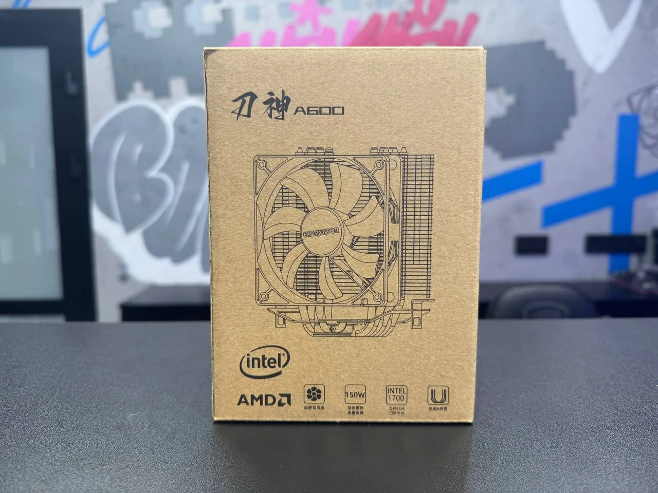 Новый башенный кулер A600 150вт RGB - миниатюра 4