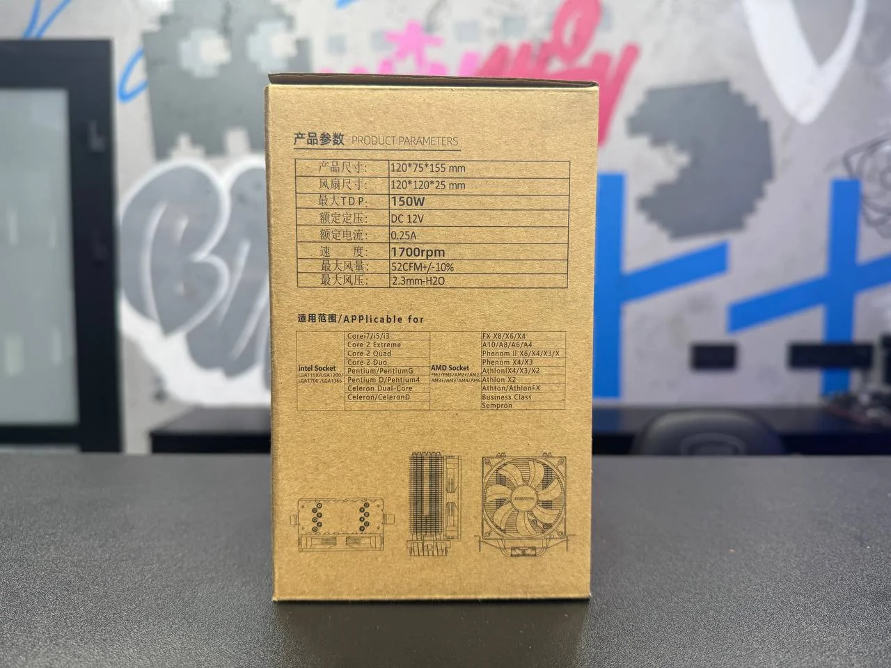 Новый башенный кулер A600 150вт RGB - миниатюра 5