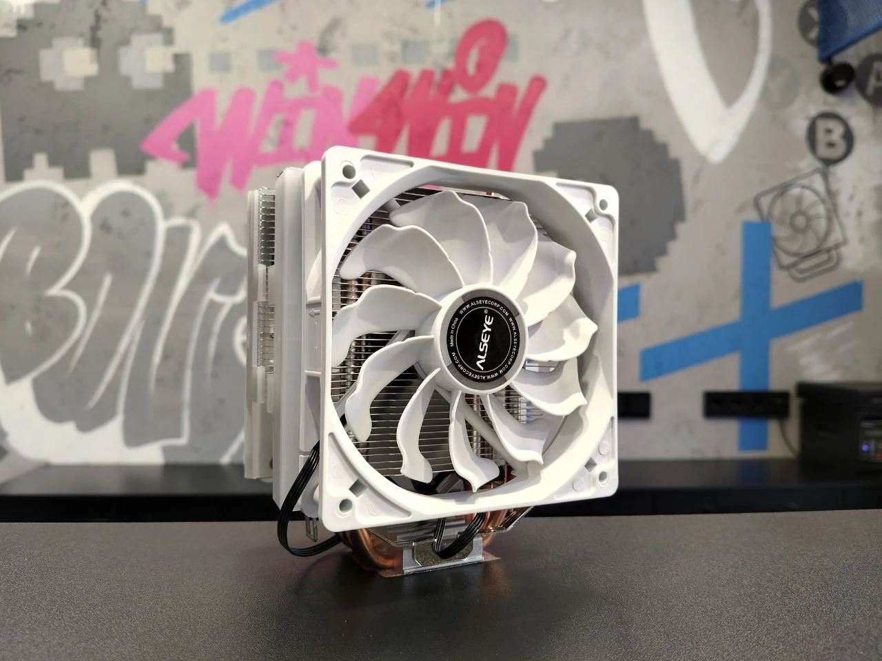 Новый башенный кулер Alseye S120D white tdp160 - миниатюра 6