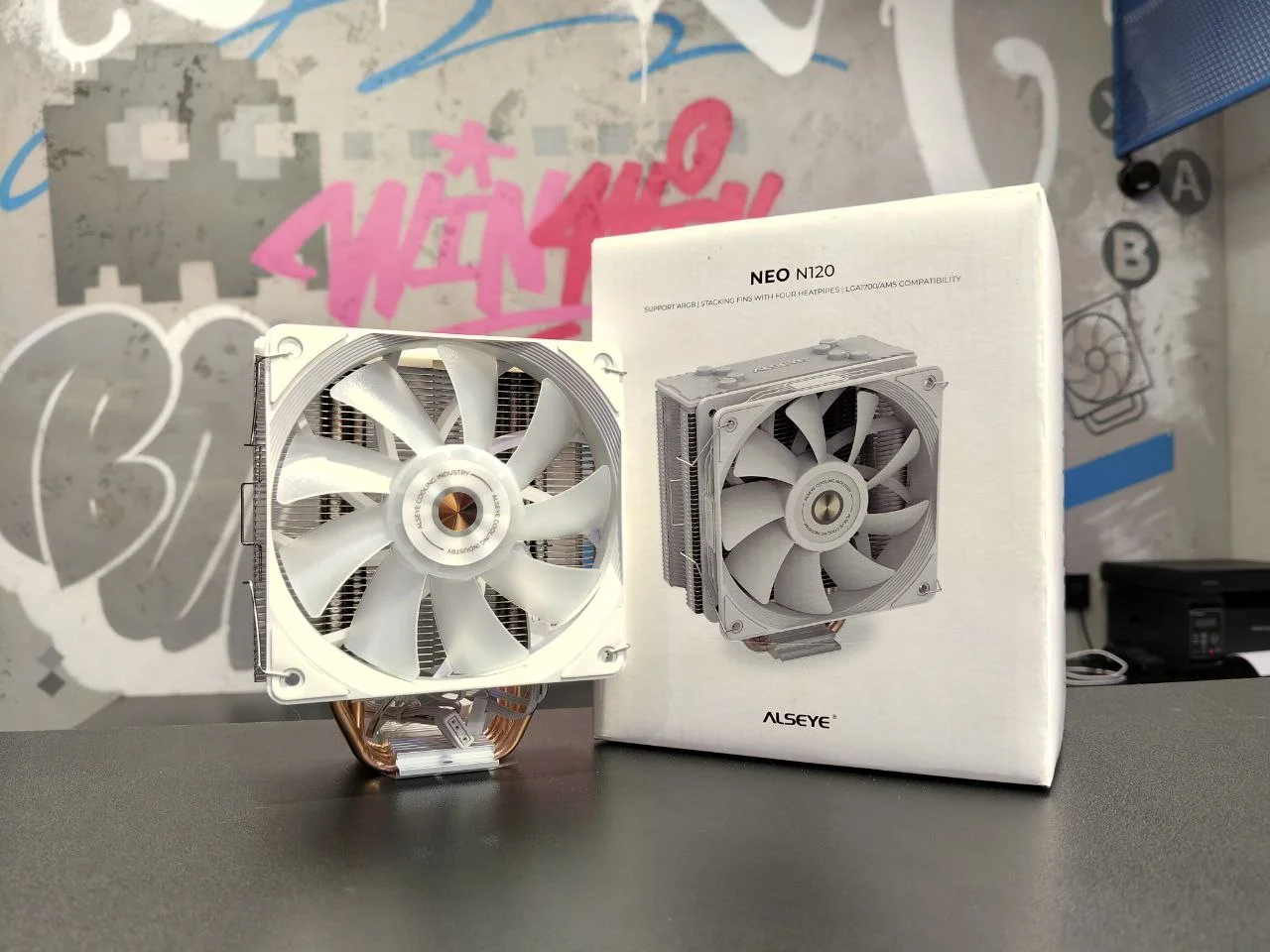 Новый кулер для процессора Alseye N120 TDP 180 - изображение 1