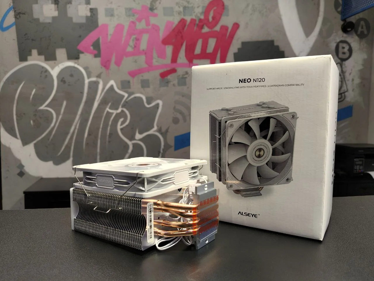 Новый кулер для процессора Alseye N120 TDP 180 - миниатюра 3