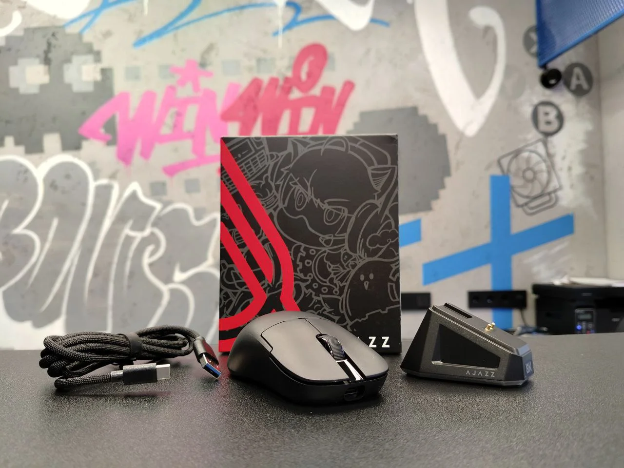 Мышь игровая беспроводная AJAZZ AJ159 PRO - миниатюра 2