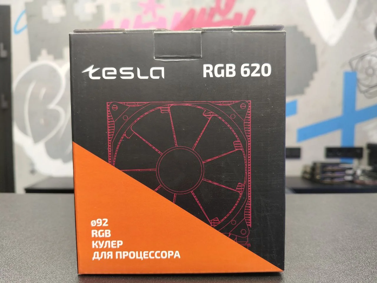 Кулер для процессора TESLA 620 RGB TDP 180w - миниатюра 5