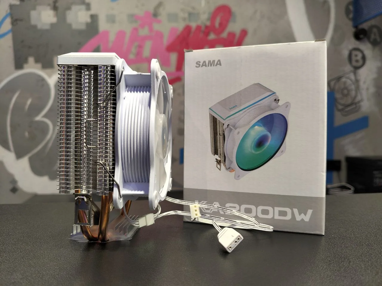 Новый башенный кулер sama KA200DW argb/RGB - миниатюра 2