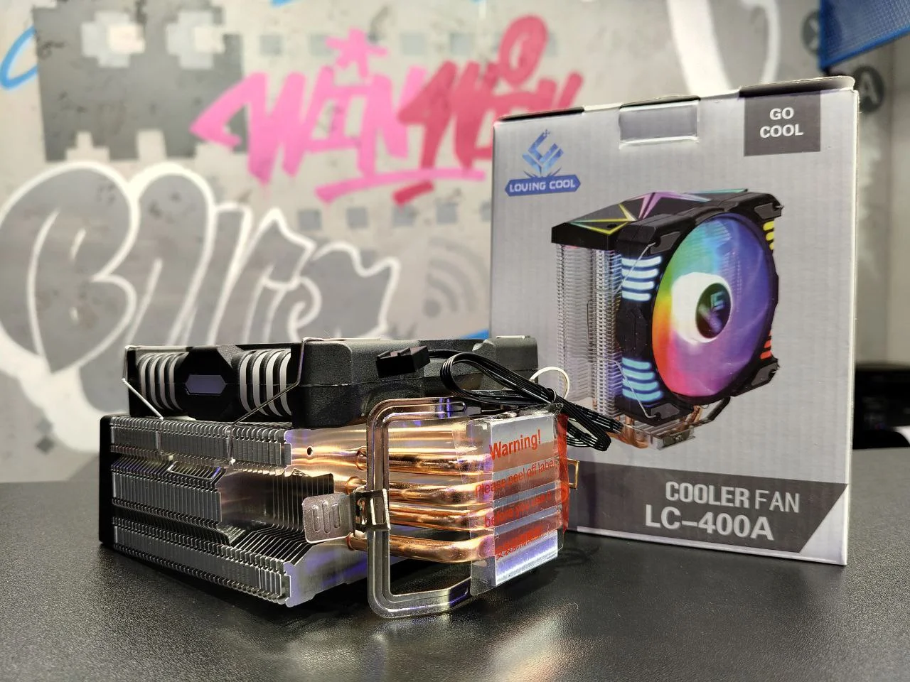 Кулер для процессора Loving Cool 400A TDP 155w - миниатюра 4