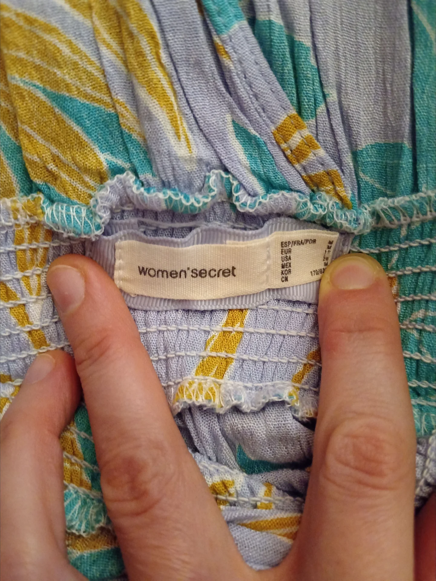 Голубое длинное платье women's secret M 46 - миниатюра 7