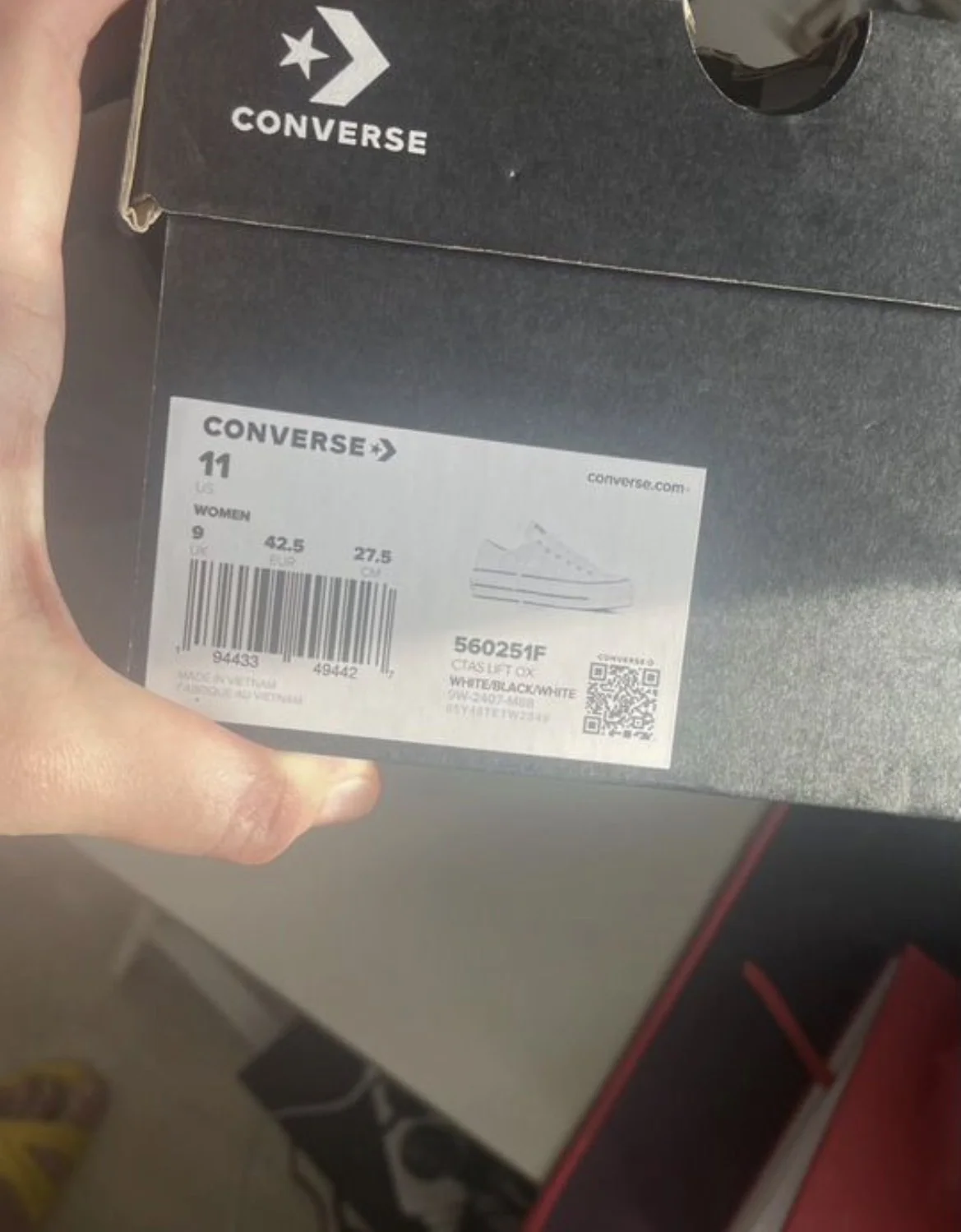 Кеды Converse новые 41,5 - миниатюра 3