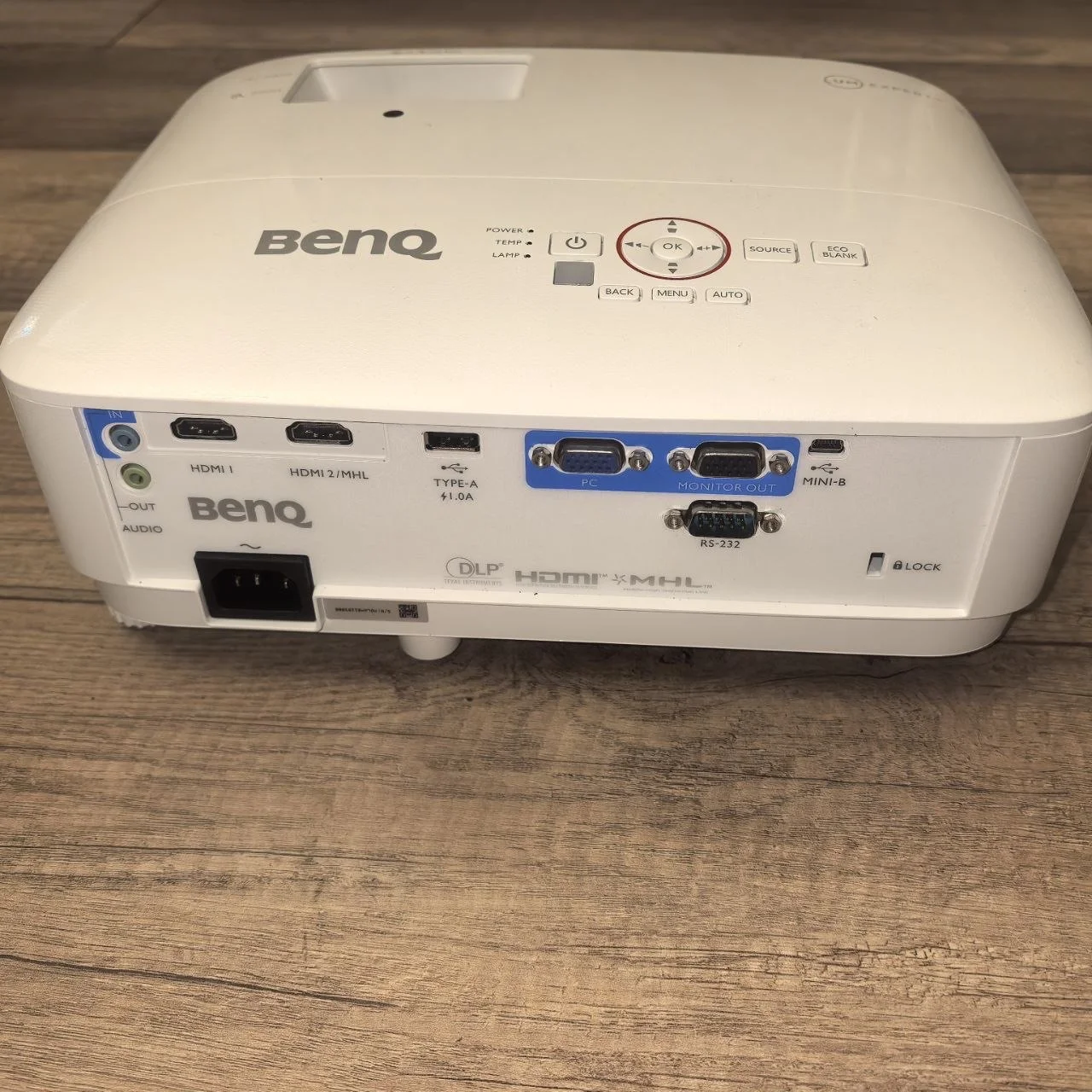 Проектор BenQ TH671ST белый - миниатюра 6