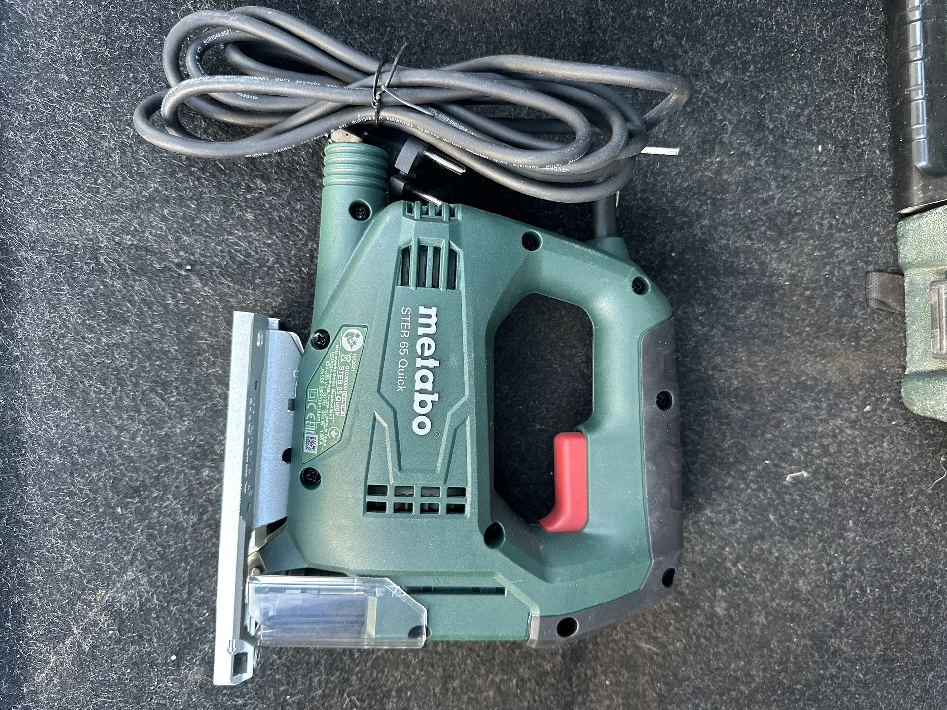 Штроборез зубр зш-П30-1400, лобзик Metabo steb 65 - миниатюра 9