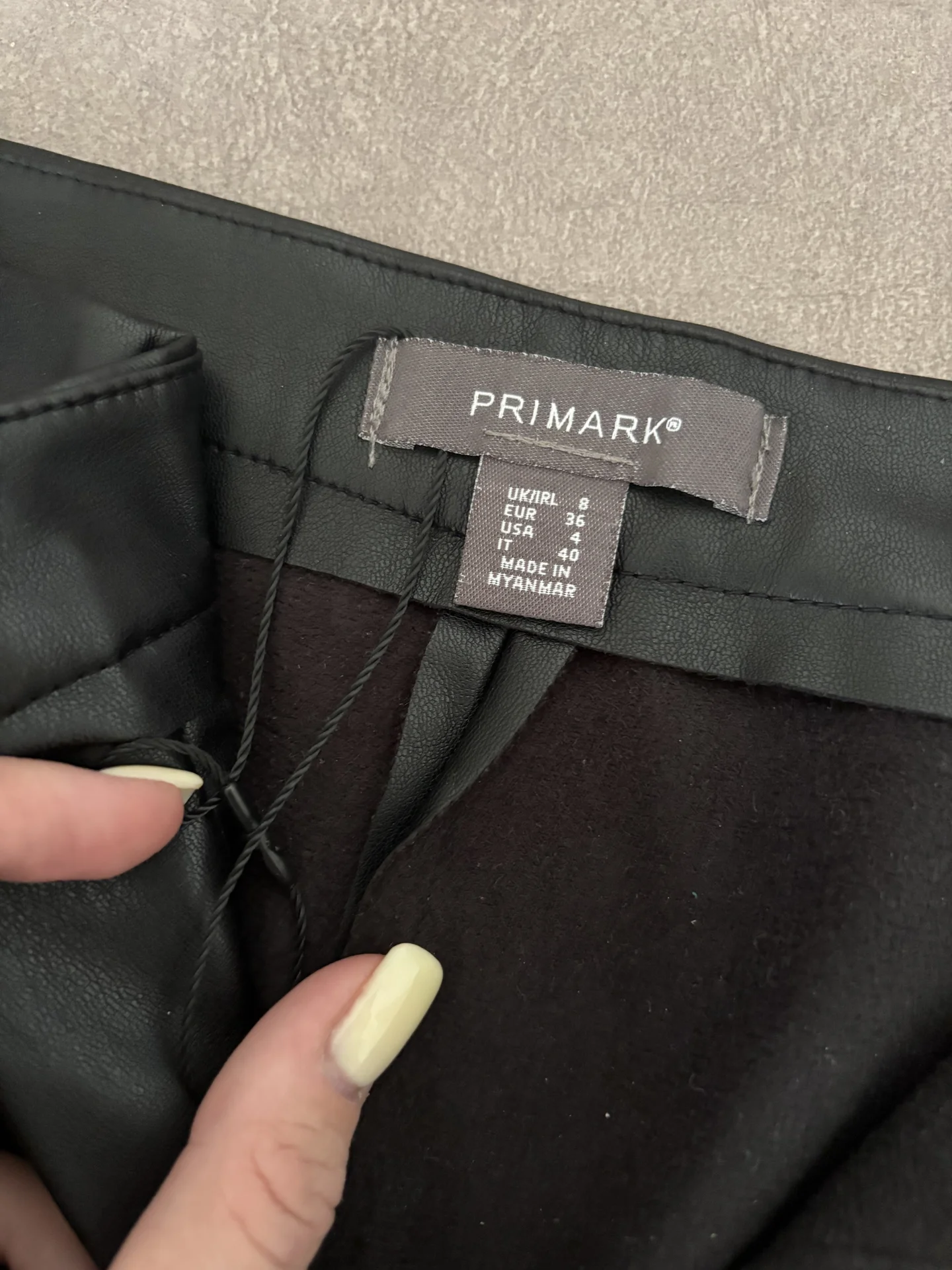 Брюки экокожа Primark - миниатюра 2