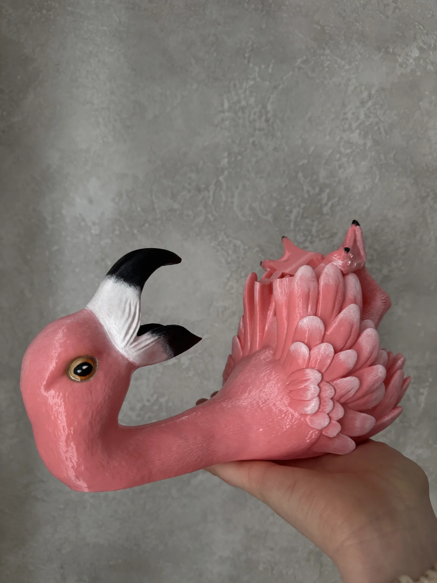 Подставка держатель для бутылки вина 3D - миниатюра 4