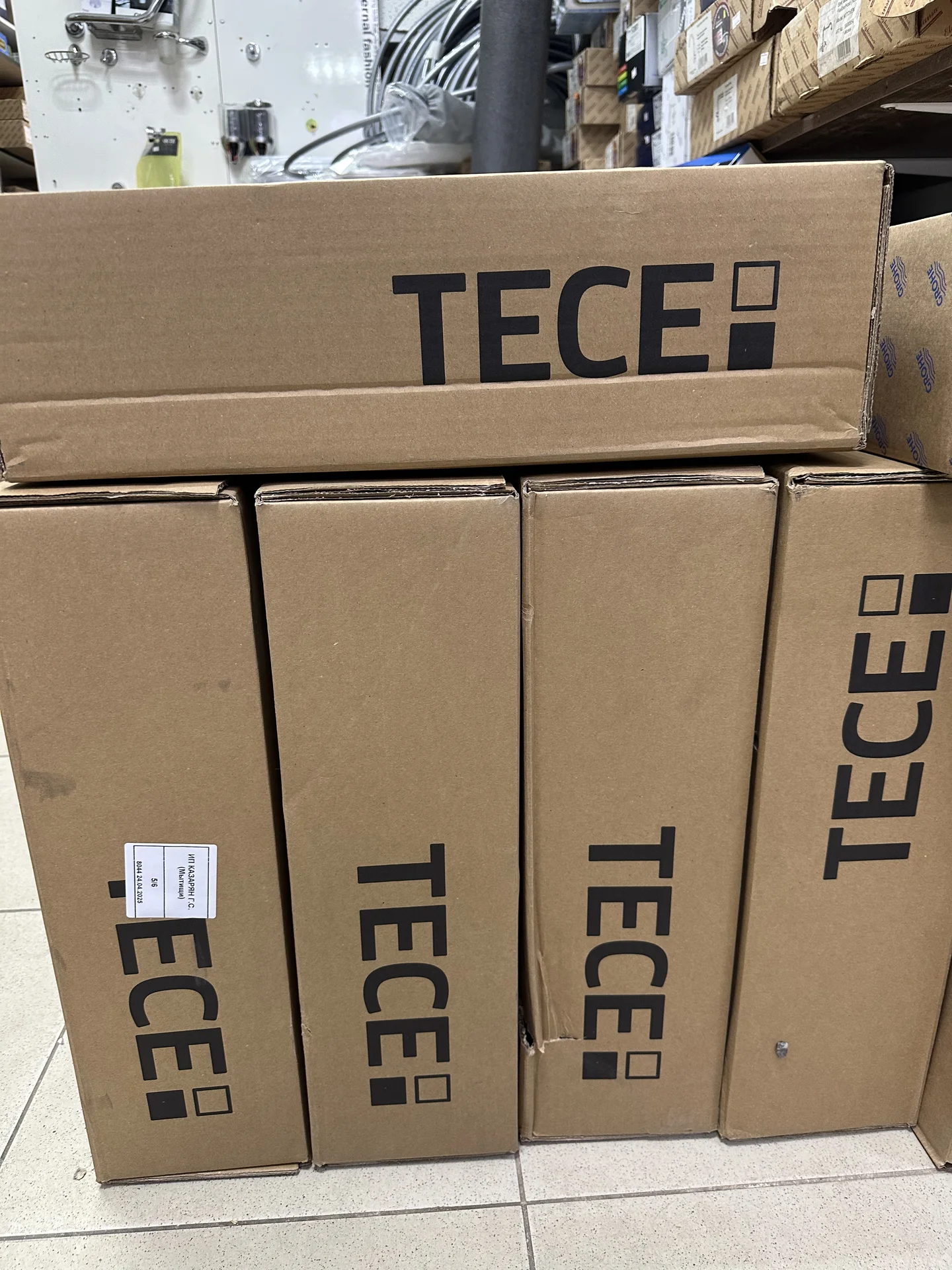 Инсталляция Tece 9400412 с хром кнопкой - изображение 1