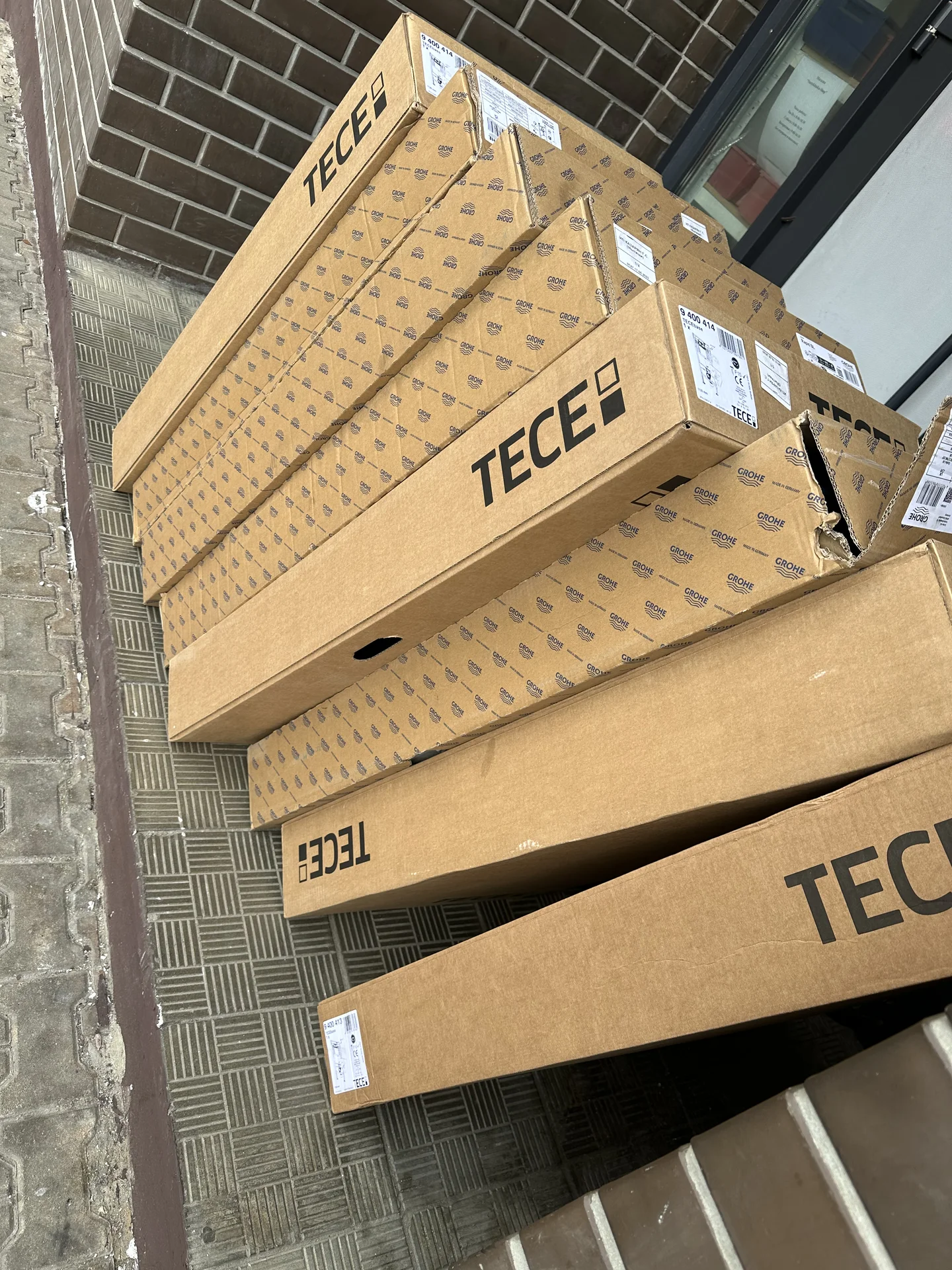 Инсталляция Tece 9400412 с хром кнопкой - миниатюра 4